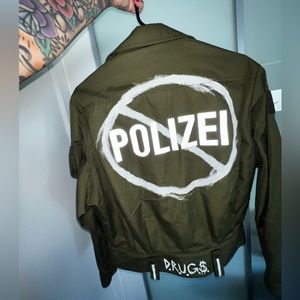 Custom 3M Polizei German Jacket - Size: M